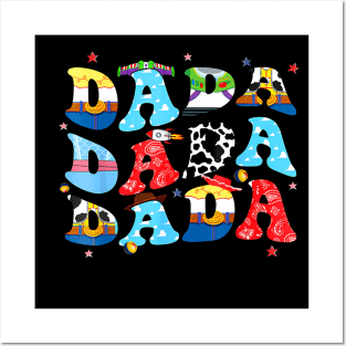 Toy Story Dada Boy Dad Father Day For Mens Posters and Art